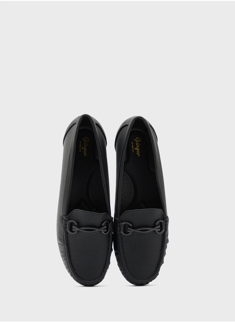 Ginger Trim Detail Moccassin