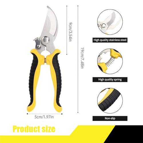 Oligitdi Heavy Duty Plant Cutter For Home Garden Scissors, Plant Branch Cutter For Tree, Pruner Cutter Heavy Duty, Garden Tools For Home Gardening Scissors, Prunning Branch Cutter For Garden - Image 2