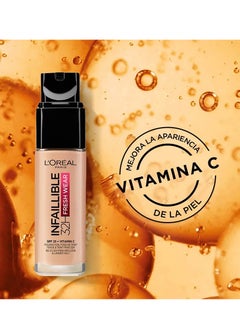 L'OREAL PARIS Infaillible 24H Fresh Wear Make up - 100 Linen  - Image 3