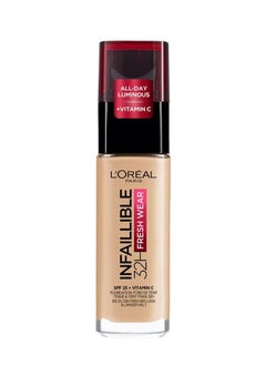 L'OREAL PARIS Infaillible 24H Fresh Wear Make up - 100 Linen  - Image 1