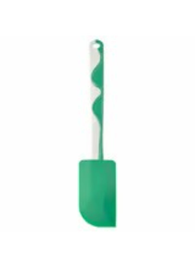 Rubber spatula green white - Image 1