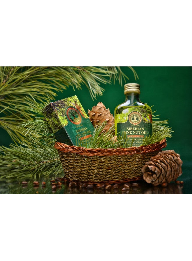 Siberian Treasure Siberian Pine Nut Oil 100 Ml, Premium Quality, Extra Virgin, First Cold Press 3.4 Fl Oz  - Image 2