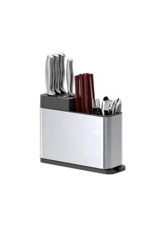 Multi-Functional Kitchen Utensil Drainer and Organizer with Stainless Steel Drain Rack and Drying Board - Perfect for Organizing Knives, Forks and Spoons in Your Kitchen - pzsku/ZE2B767EB6D114D9CA81EZ/45/_/1739668842/1a98ccbe-c1bd-427e-8489-74f14809c97b