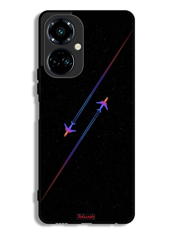 Tolwak Tecno Camon 19 Protective Case Cover Airplanes Art - Image 1