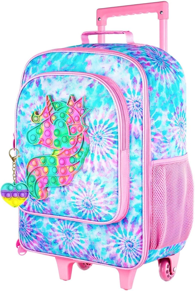 CCJPX Kids Luggage for Boys Girls, Toddler Rolling Travel Carry on Suitcase with Wheels - Image 1