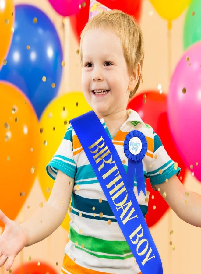 جريفوسيا مجموعة زينة عيد ميلاد للأولاد من جريفوسيا - تتضمن وشاحًا للأولاد، وشارة شريطية للجوائز، ومستلزمات حفلات الأطفال (أزرق) - Image 5