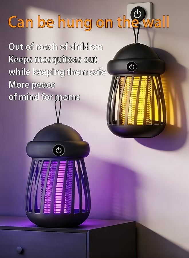 BESTPEAK Best Mosquitoes Killer, Mosquitoes and Flying Insects Zapper, Bug Zapper Of Inside and Outside The House Using Electric Shock and UV Lighting, Electric Mosquito, Fly Zapper - Image 5