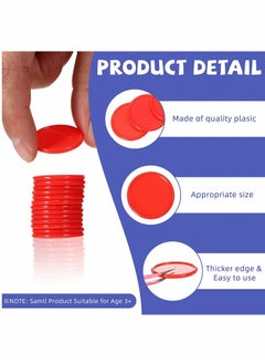 Generic 160 Piece Counting Chip Set, Box Chips Family Game Party Props, for Crafts Decoration Professional Educational Digital Chips  - Image 3