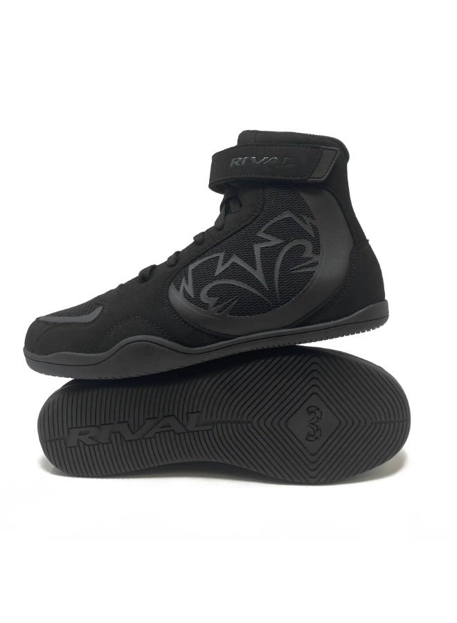Rival RSX-Genesis 3 Boxing Boots – Lightweight Professional Boxing Shoes, Black - Image 1