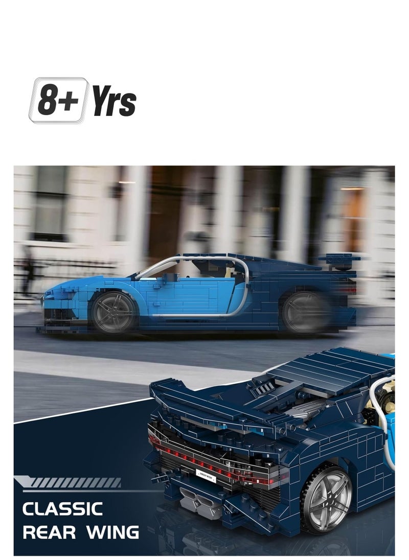mould king toy car,Speed Champion Building Kits，Sports car Building Model Kits, Automobile toys,Children's toys， Classic Super Car show model, Adult built collectibles,  Boys and Girls gifts (1222 PCS) 10111  - Image 1