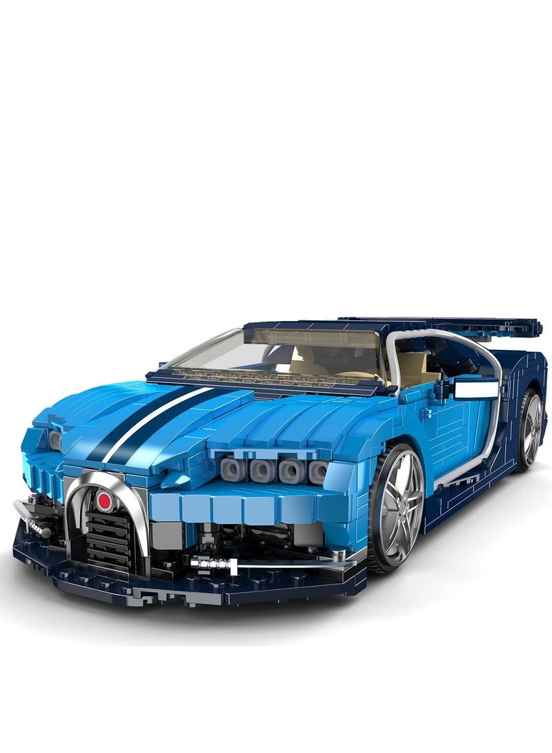 مولد كينج سيارات لعب، مجموعات بناء أبطال السرعة، مجموعات بناء نماذج سيارات رياضية، ألعاب سيارات، ألعاب أطفال، نماذج عرض سيارات خارقة كلاسيكية، مقتنيات بناء للكبار، هدايا للأولاد والبنات (1222 قطعة) 10111 - Image 1