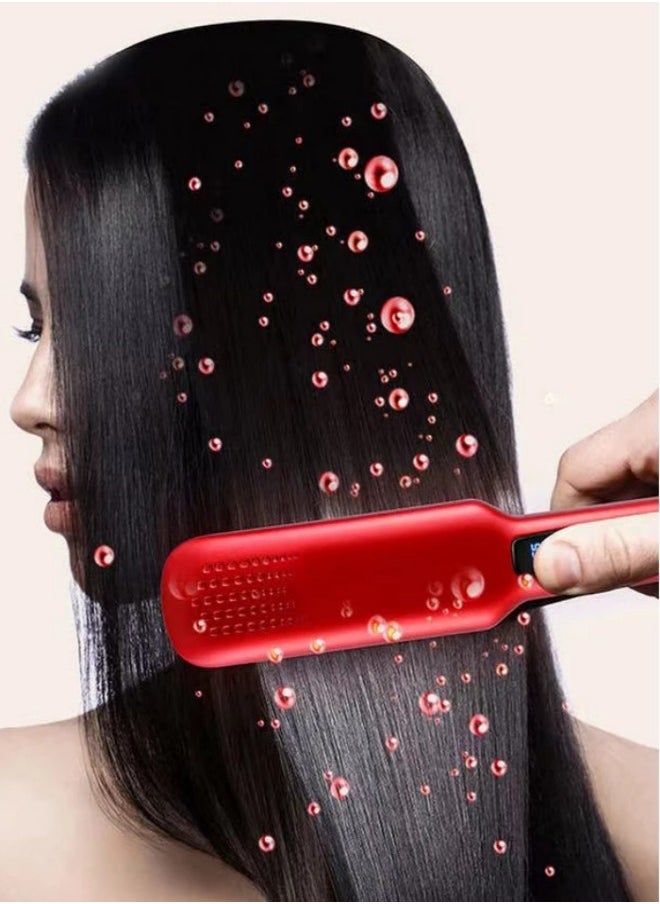 VarietyVoyageD - Ceramic Hair Straightener, 2 in 1 Hair Straighteners and Curlers with Ceramic Coating, 10 Second Heat up, Up to 220°C, Lasting Results for Curl/Straighten Hair - Image 1