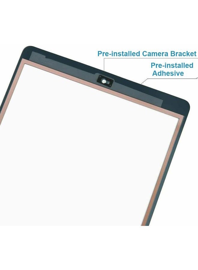 Dedyel White Touch Screen Replacement Parts Digitizer Glass Assembly for iPad 6 6th Generation 2018 9.7inch (A1893 A1954) Without Home Button+Pre-Installed Adhesive +Professional Tool Kit - Image 2