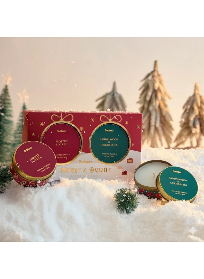 بابلز ثنائي شموع ميري آند برايت المعطرة - Image 2