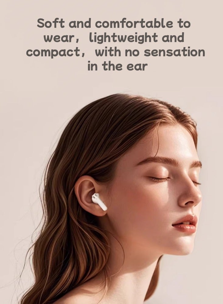 Wireless Bluetooth Earphones in Ear Sports Noise Reduction, Ultra Long Battery Life,High Sound Quality, Grassland Green [Top Edition] 5.4 Bluetooth AI Intelligent Noise Reduction  - Image 4