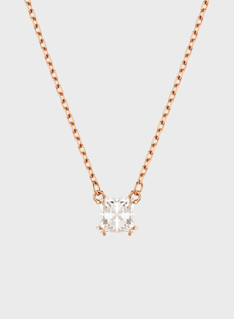 سواروفسكي Pendent  Detail Long Necklace