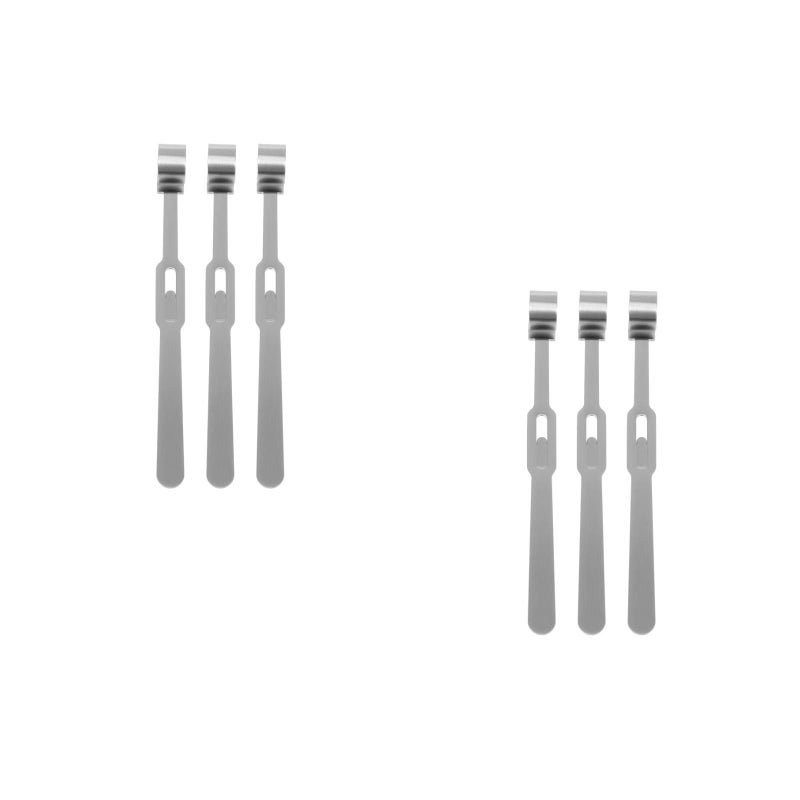 🍳 عيدان تحريك العسل فضية للمنزل والمطاعم - Image 1