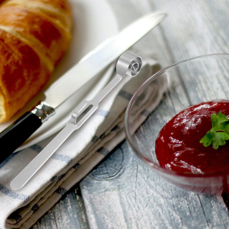 🍳 عيدان تحريك العسل فضية للمنزل والمطاعم - Image 5
