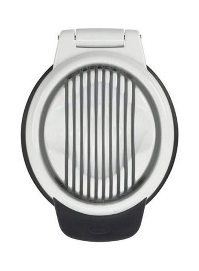NIBEMINENT Egg Slicer Silver/Black 17.5x10.8x7.2cm  - Image 1