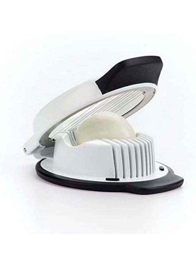 NIBEMINENT Egg Slicer Silver/Black 17.5x10.8x7.2cm  - Image 4