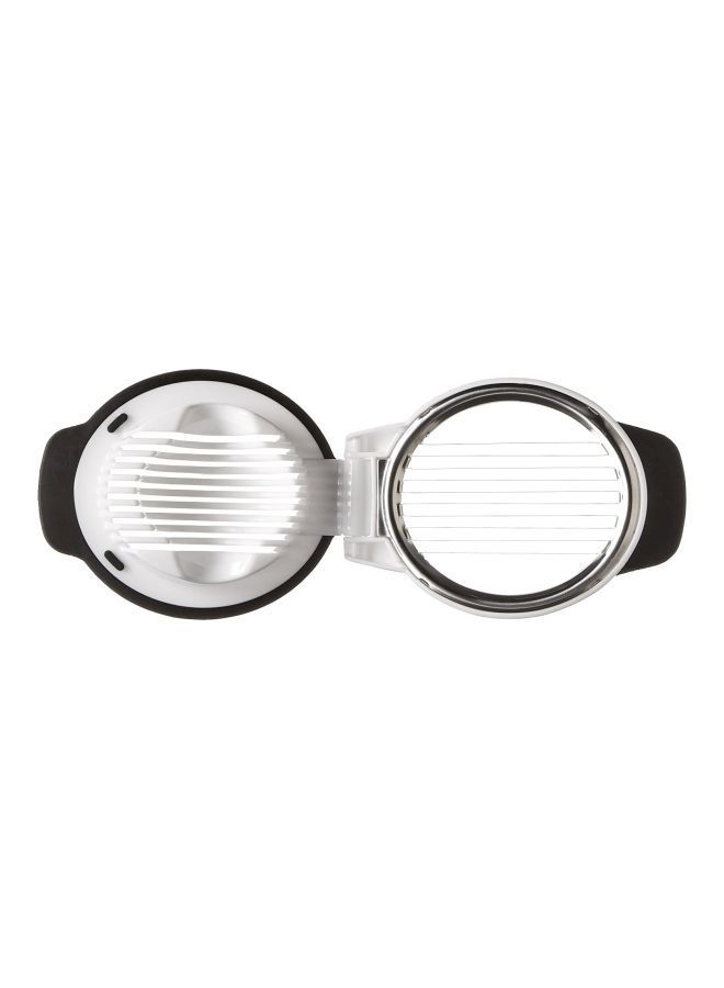 NIBEMINENT Egg Slicer Silver/Black 17.5x10.8x7.2cm  - Image 2