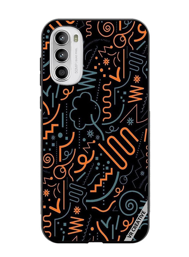 VR CREATIVE Protective Case Cover For Motorola Moto G82 Pop Art Design Multicolour - Image 1