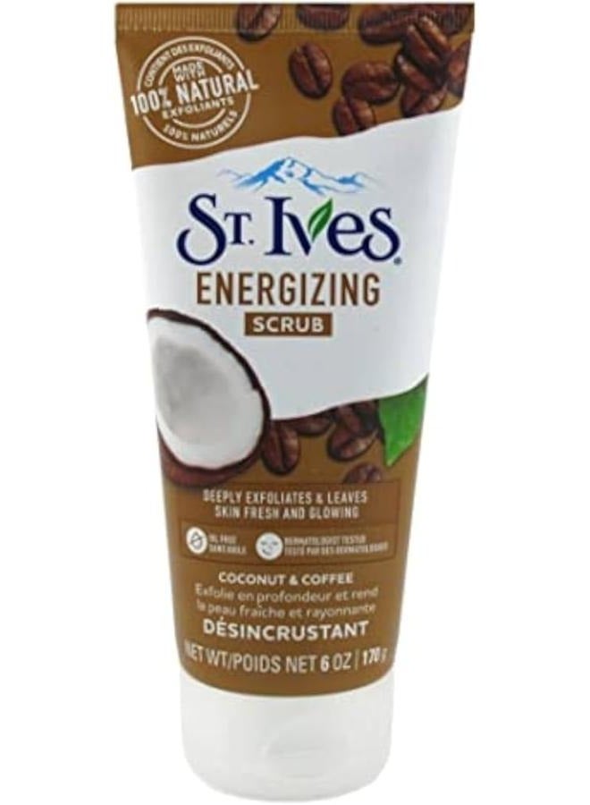 ST. Ives Coconut & Coffee Energising Face Scrub - Image 1