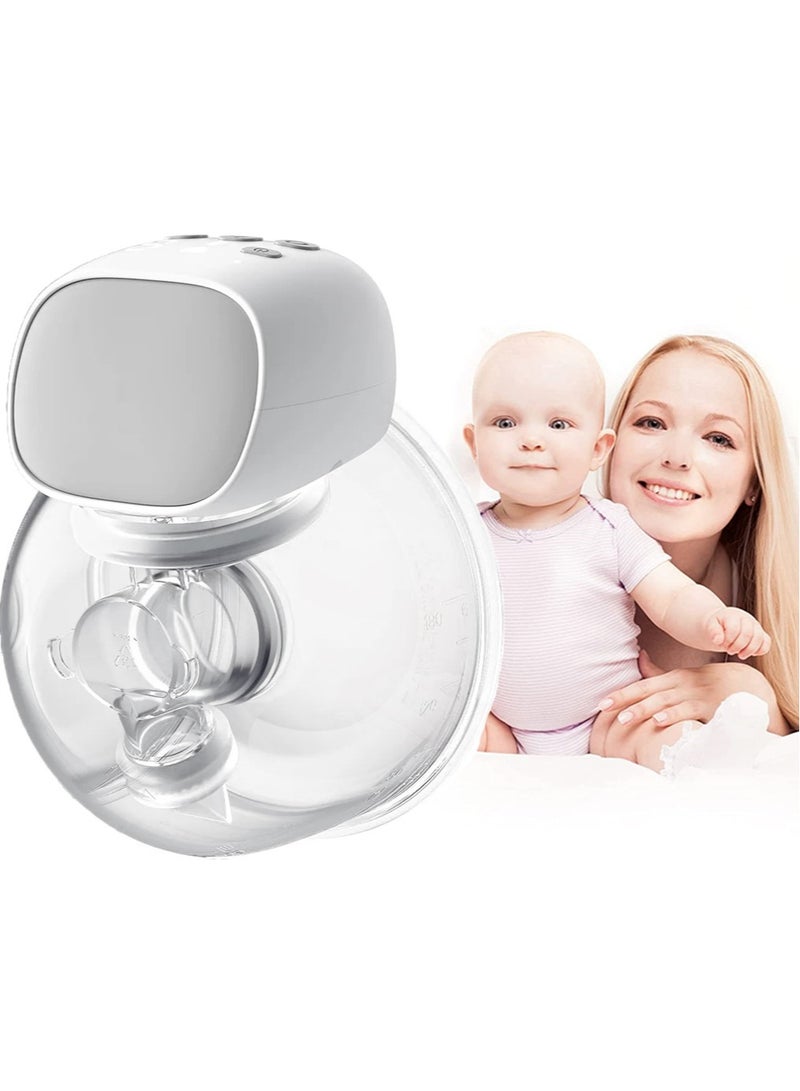 Wearable Breast Pump,Hands-Free Pump,2 Modes 9 Levels Electric Pump Portable,Low Noise Painless Portable Breast Pump,1 pack - Image 1