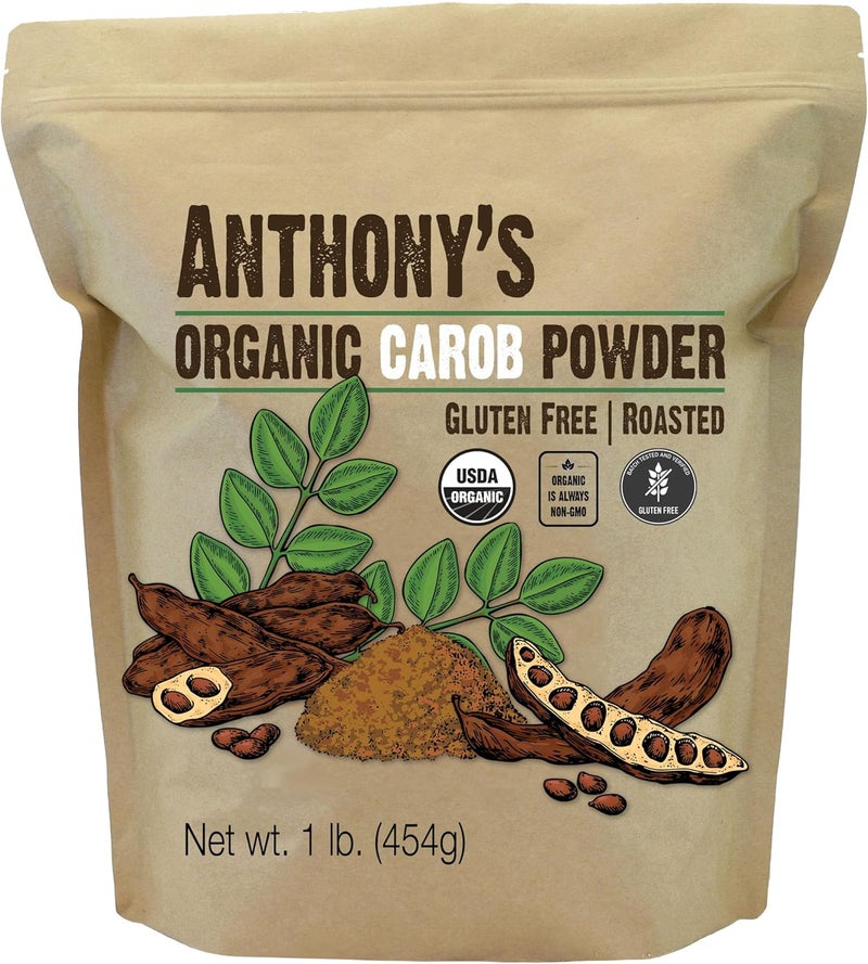 Anthony's Organic Carob Powder - 1 lb - Image 1