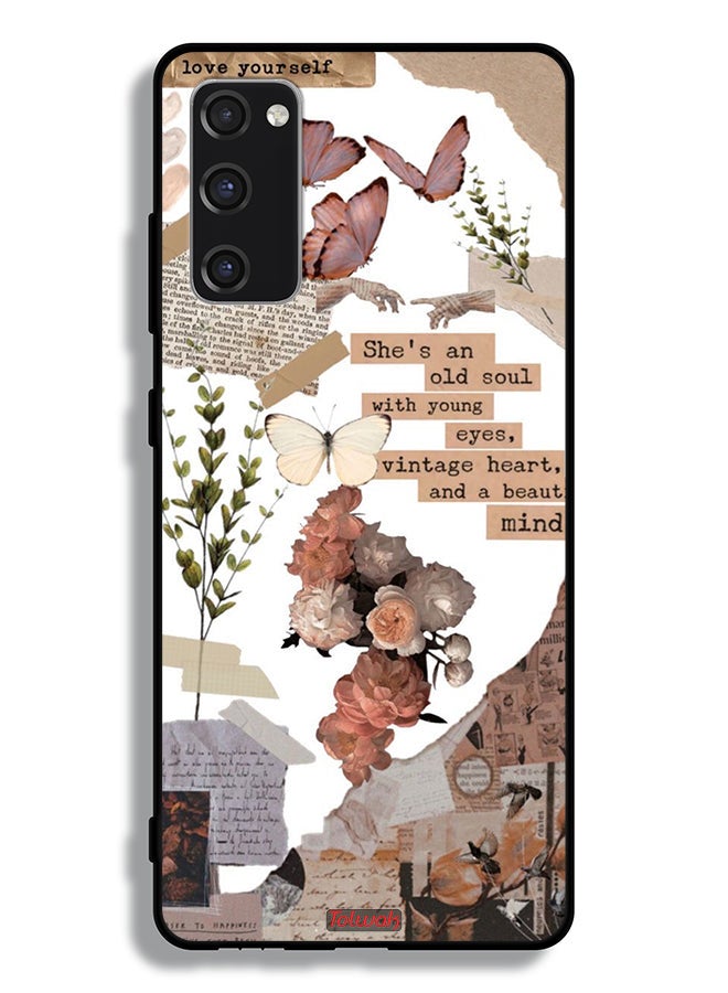 Tolwak Samsung Galaxy S20 FE Protective Case Cover She Is An Old Soul - Image 2
