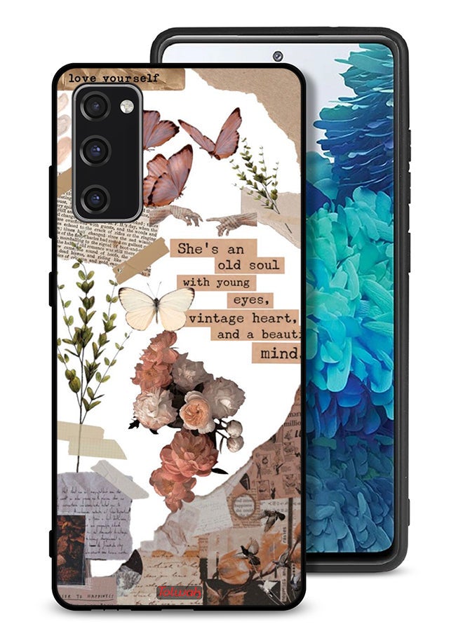 Tolwak Samsung Galaxy S20 FE Protective Case Cover She Is An Old Soul - Image 1