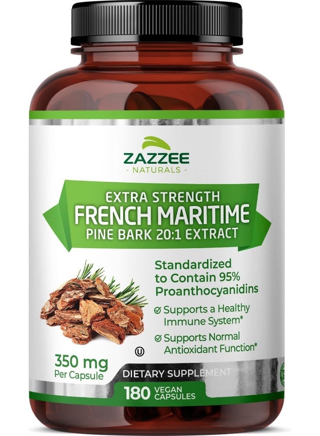 Zazzee Extra Strength French Maritime Pine Bark Extract - Image 1