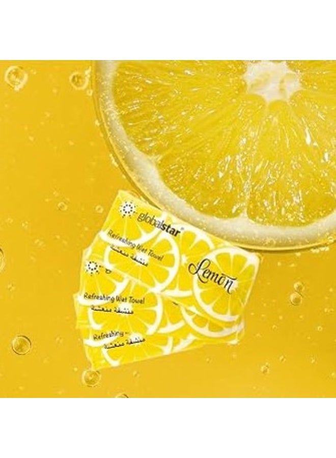 Globalstar Refreshing Wet Wipes Lemon, 42g - Image 4