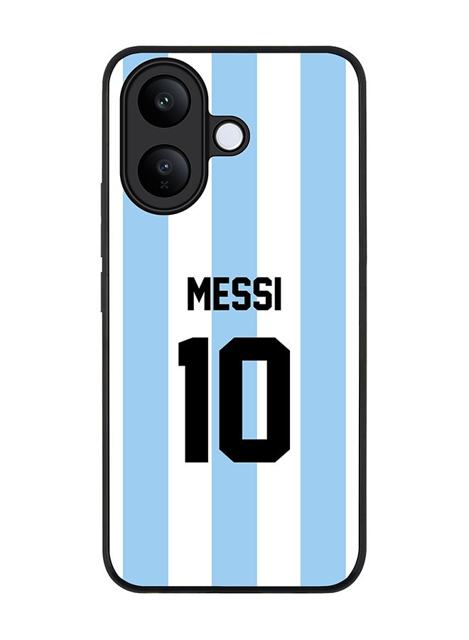 For vivo V60 Lite 5G / V60 Lite 4G Case,Slim fit Camera Protection, Shockproof Thin Phone cover  - Football - Argentina,  Messi