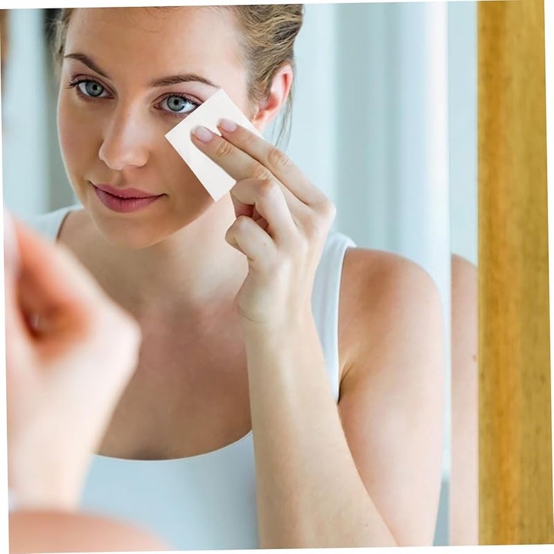 200 قطعة من وسادات إزالة المكياج القطنية الناعمة، جولات الوجه لإزالة طلاء الأظافر والعناية بالبشرة - Image 5