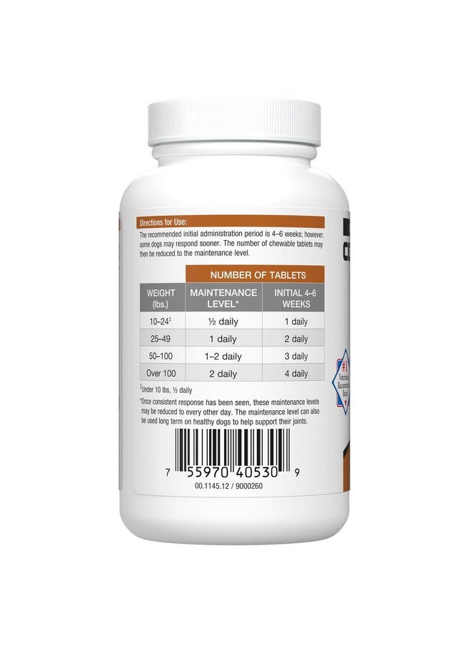 Nutramax Laboratories Nutramax Cosequin DS Joint Health Supplement for Dogs - With Glucosamine and Chondroitin, 132 Chewable Tablets  - Image 3