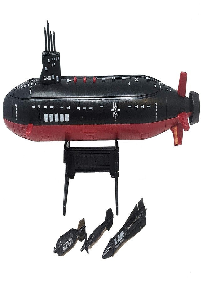 Toy Essentials 16.5 Inch Toy Black Submarine with Sound Effects and Torpedo - Image 3