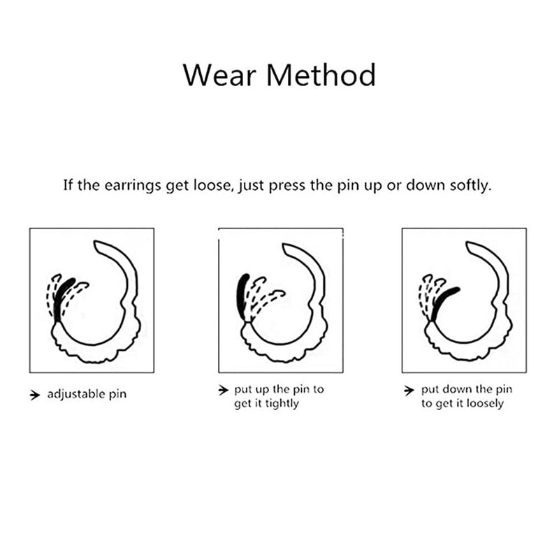 Dtja Tassel Chain Drop Dangle Small Hoop Earrings for Women Girls 925 Sterling Silver Huggie Helix Cartilage Tragus Daith Piercing Cuff Minimalist Fashion Personalized Punk Jewelry (Black) - Image 4