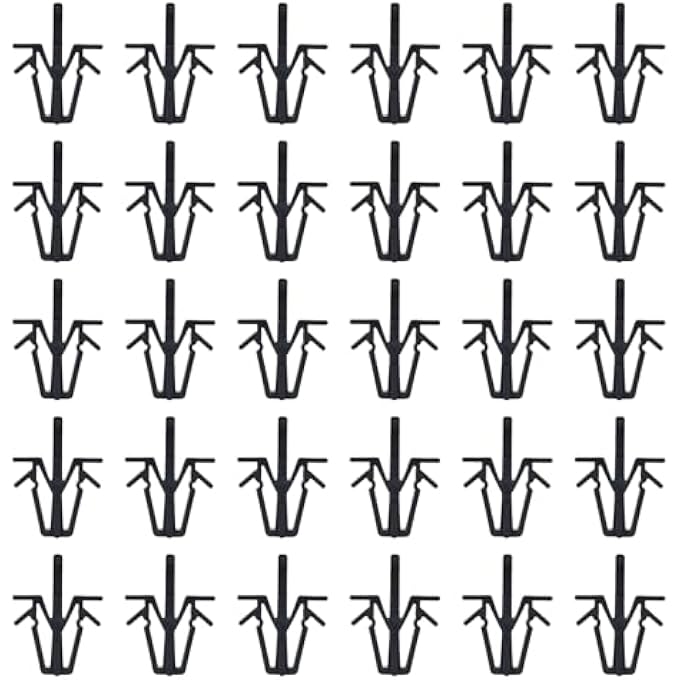 ريحني 30 قطعة مشبك تثبيت الشبك الأمامي لوحة التجهيز الداخلية من النايلون مشبك تثبيت الشبكة استبدال 9046712040استبدال بيك أب تويوتا 19891995 19952004 تاكوما 19892002 4 رانر 20012005 راف4 - Image 2