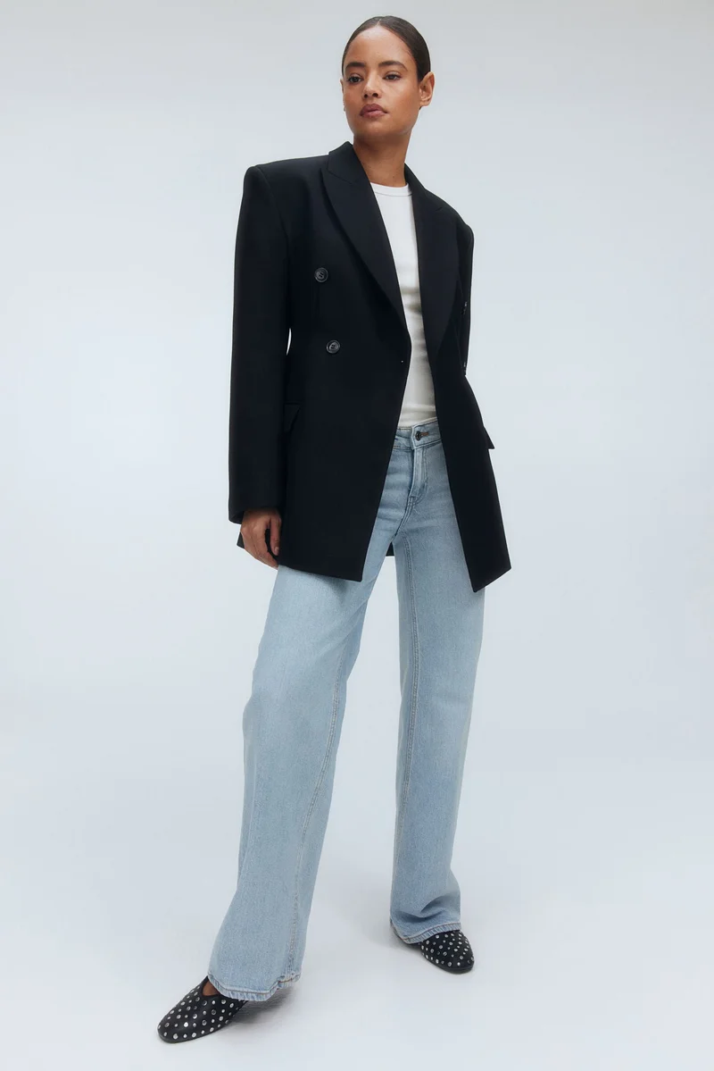 H&M MAMA Before &amp; After wide jeans