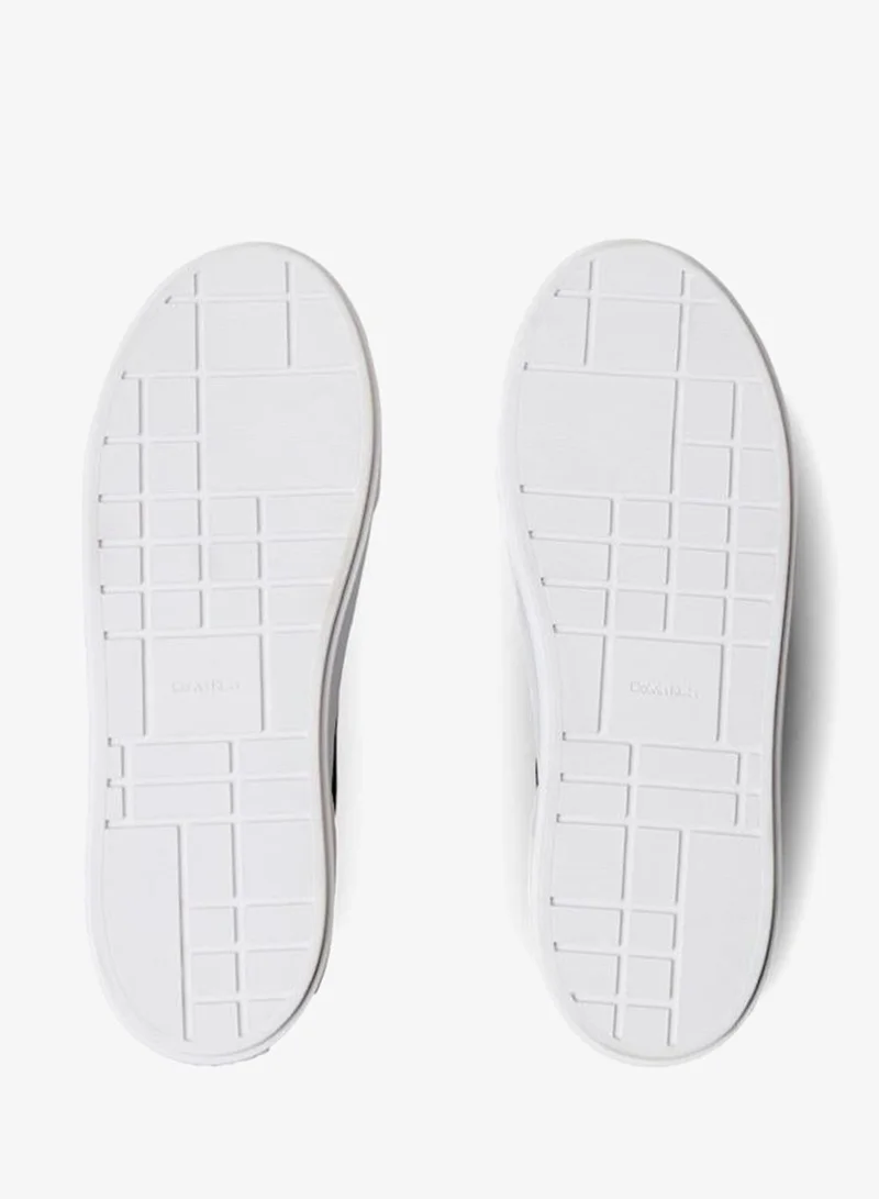 Calvin Klein Jeans Black/Bright White Casual Low Top Sneakers for Women | Best Price UAE