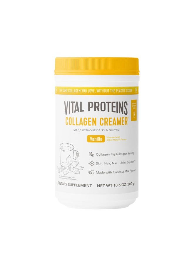 Vital Proteins Collagen Peptides Powder - Vanilla Coffee Creamer for Hair, Skin & Nails Support  - Image 1