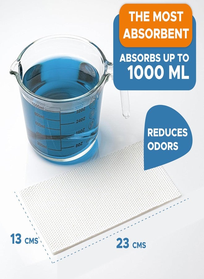KosmoCare Disposable Bedside Commode Pail Liners; 24 Liners Universal Fit with Super Absorbent Pads - Image 5