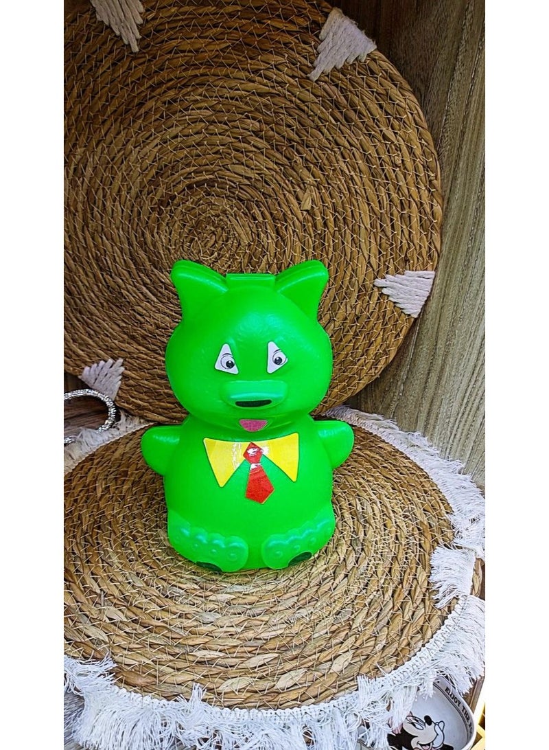 Jumbo size (large) plastic piggy bank in the shape of a cat, a children's money piggy bank toy (heavy Egyptian plastic material) - Image 3