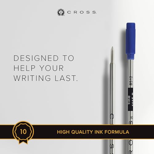 Cross Universal Ballpoint Pen Refill, Fine Point, Blue, 1-Pack, (8512) - Image 3