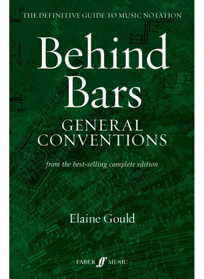 Behind Bars General Conventions - Paperback