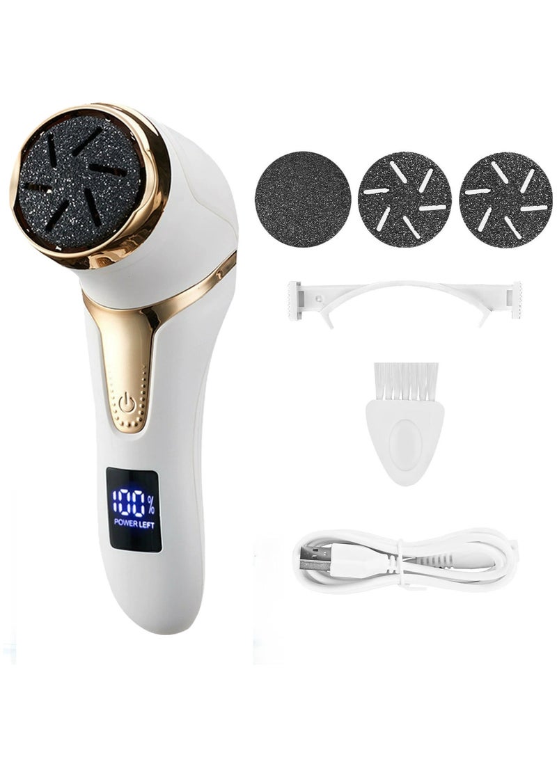 general إزالة الجلد الميت الكهربائية للقدمين مع مكنسة، مجموعة أدوات باديكير احترافية، ملف القدم لإزالة الجلد الميت