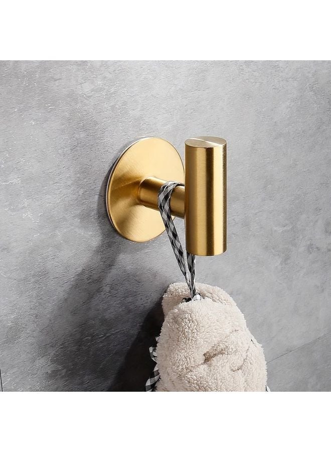 1 قطعة خطاف بشفاط من الفولاذ المقاوم للصدأ قابل للإزالة حامل بدون تلف فضي - Image 5