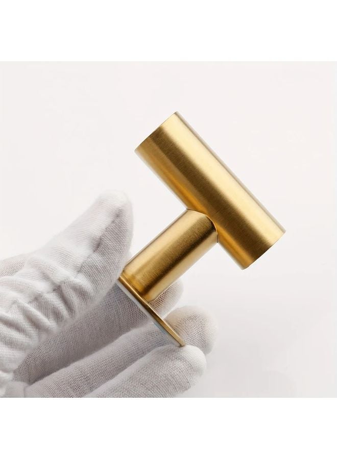 1 قطعة خطاف بشفاط من الفولاذ المقاوم للصدأ قابل للإزالة حامل بدون تلف فضي - Image 3