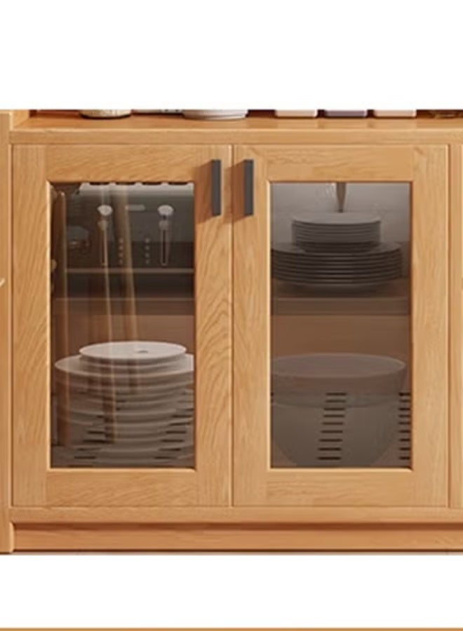 زي سي إم - هابي خزانة تخزين داخل غرفة المعيشة خشب لون بني 120*30*180 سم - Image 3